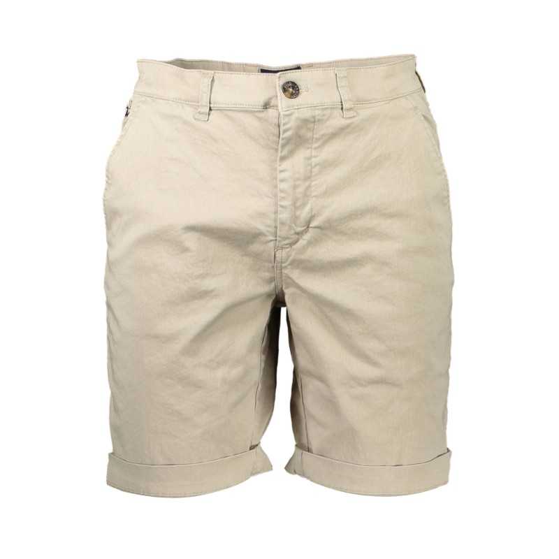 LA MARTINA BEIGE MEN'S BERMUDA PANTS