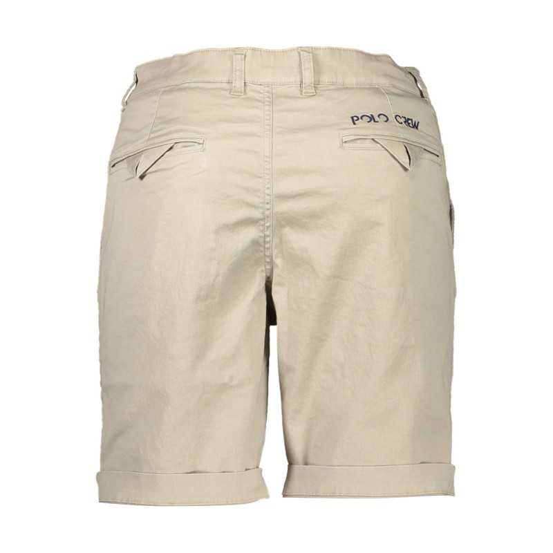 LA MARTINA BEIGE MEN'S BERMUDA PANTS