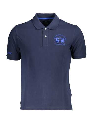 LA MARTINA POLO SHORT SLEEVE MAN BLUE