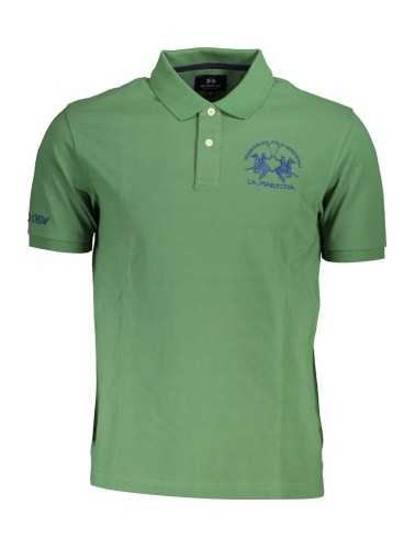 LA MARTINA POLO SHORT SLEEVE MAN GREEN