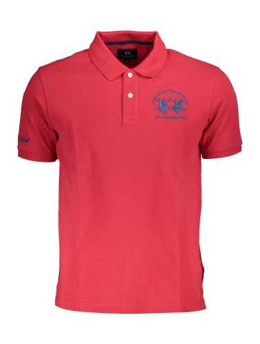 LA MARTINA POLO SHORT SLEEVE MAN RED