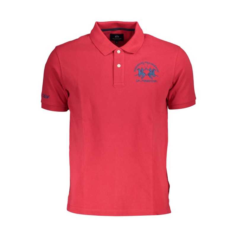 LA MARTINA POLO SHORT SLEEVE MAN RED