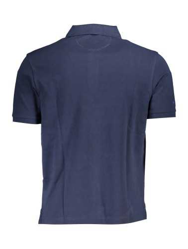 LA MARTINA POLO SHORT SLEEVE MAN BLUE