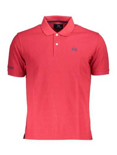 LA MARTINA POLO SHORT SLEEVE MAN RED