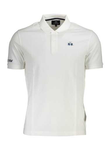 LA MARTINA POLO SHORT SLEEVE MAN WHITE