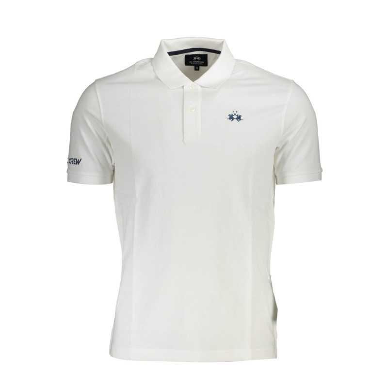 LA MARTINA POLO SHORT SLEEVE MAN WHITE