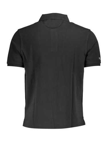 LA MARTINA POLO SHORT SLEEVE MAN BLACK