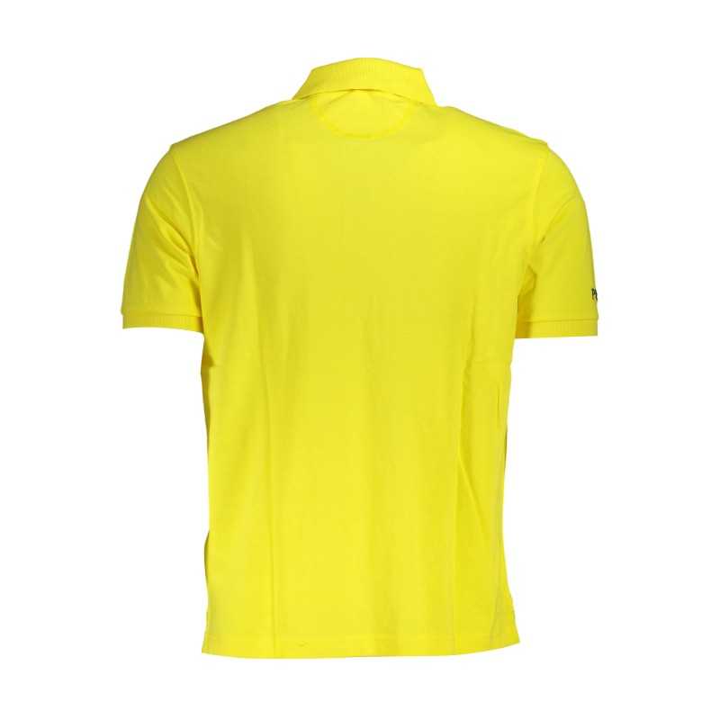 LA MARTINA MEN'S SHORT SLEEVE POLO YELLOW