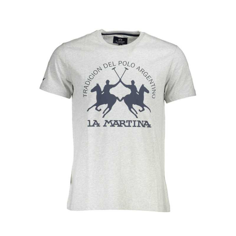 LA MARTINA T-SHIRT SHORT SLEEVE MAN GRAY