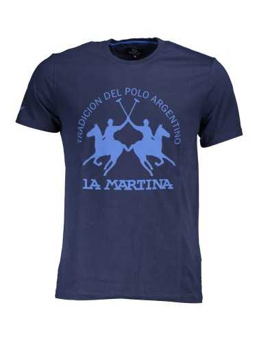 LA MARTINA BLUE MAN SHORT SLEEVE T-SHIRT