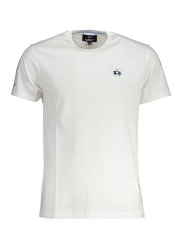 LA MARTINA WHITE MAN SHORT SLEEVE T-SHIRT