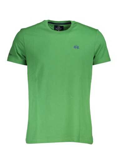 LA MARTINA MEN'S SHORT SLEEVE T-SHIRT GREEN