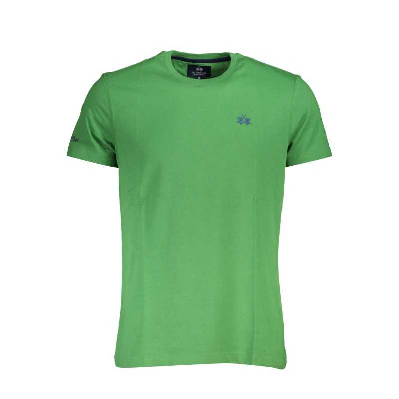 LA MARTINA MEN'S SHORT SLEEVE T-SHIRT GREEN