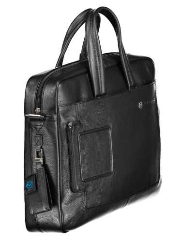 PIQUADRO BLACK MAN BRIEFCASE