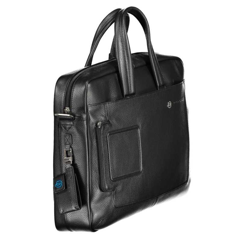 PIQUADRO BLACK MAN BRIEFCASE