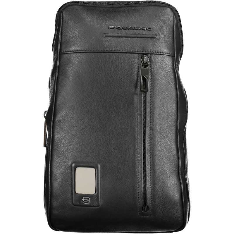 PIQUADRO BLACK MAN SHOULDER BAG