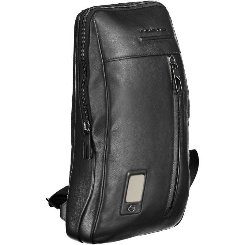 PIQUADRO BLACK MAN SHOULDER BAG