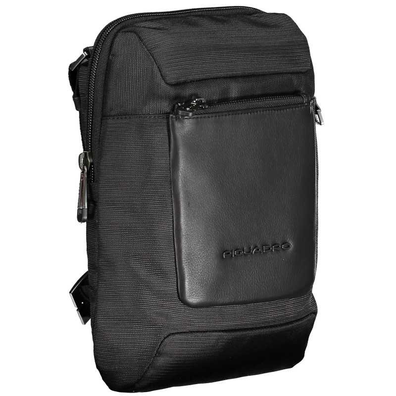 PIQUADRO BLACK MAN SHOULDER BAG