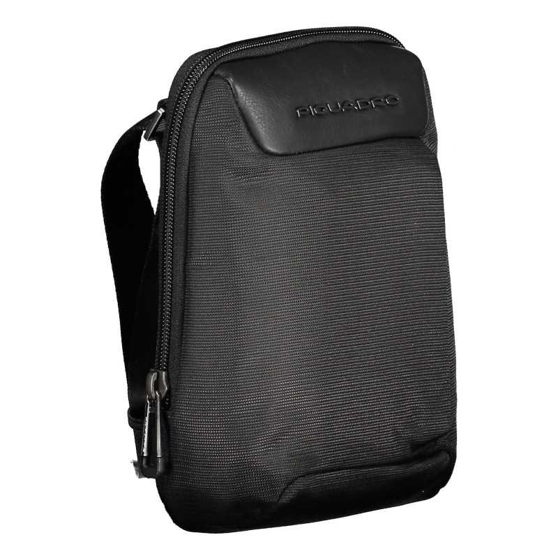 PIQUADRO BLACK MAN SHOULDER BAG