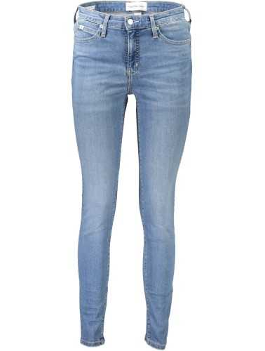 CALVIN KLEIN JEANS DENIM DONNA AZZURRO