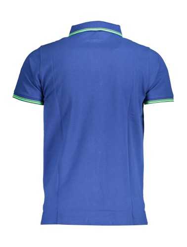 NORWAY 1963 MEN'S BLUE SHORT SLEEVED POLO SHIRT