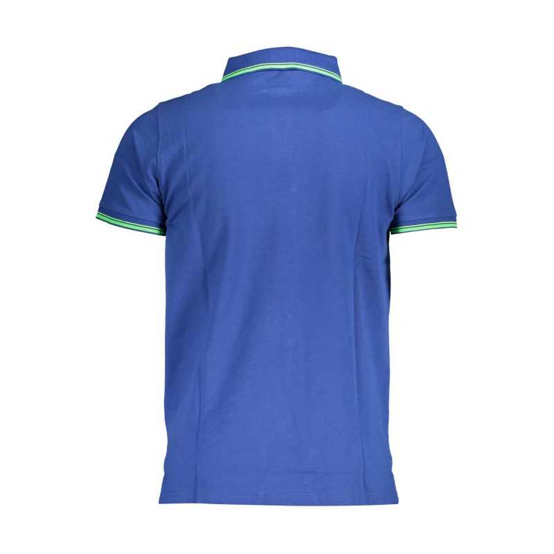 NORWAY 1963 MEN'S BLUE SHORT SLEEVED POLO SHIRT