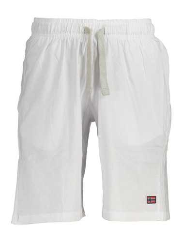 NORWAY 1963 WHITE MEN'S BERMUDA PANTS