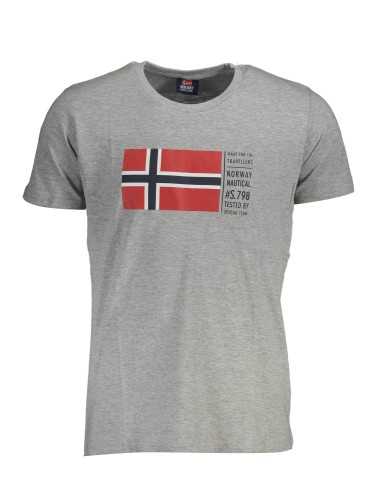 NORWAY 1963 T-SHIRT MANICHE CORTE UOMO GRIGIO