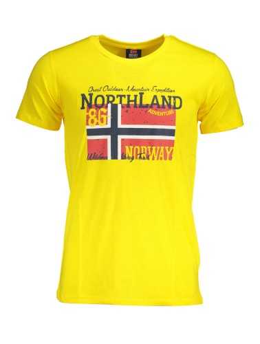 NORWAY 1963 YELLOW MEN'S SHORT SLEEVED T-SHIRT