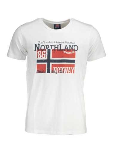 NORWAY 1963 T-SHIRT MANICHE CORTE UOMO BIANCO