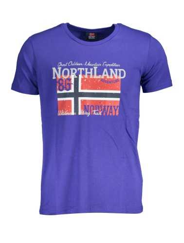 NORWAY 1963 MEN'S BLUE SHORT SLEEVED T-SHIRT