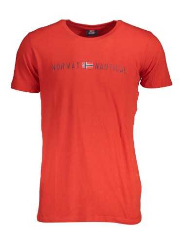 NORWAY 1963 T-SHIRT MANICHE CORTE UOMO ROSSO