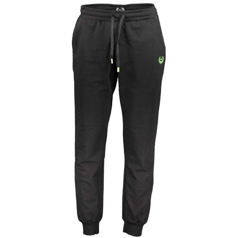 GIAN MARCO VENTURI BLACK MAN TROUSERS