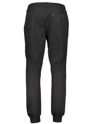 GIAN MARCO VENTURI BLACK MAN TROUSERS