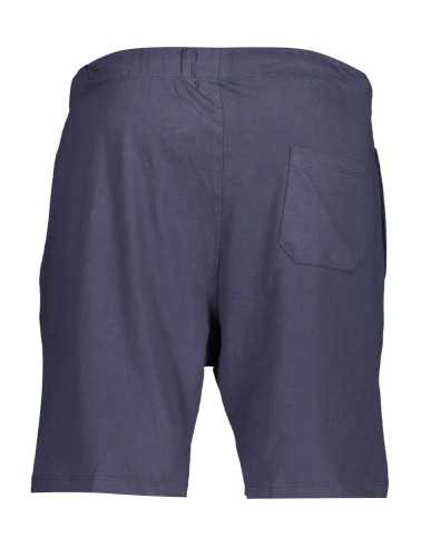 GIAN MARCO VENTURI MEN'S SHORT PANTS BLUE