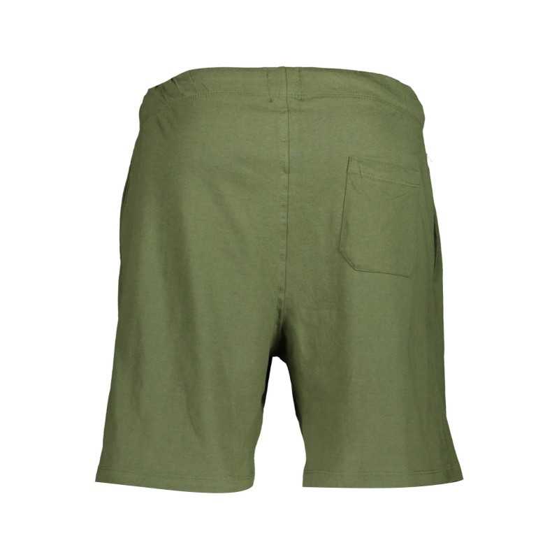 GIAN MARCO VENTURI MEN'S GREEN SHORTS