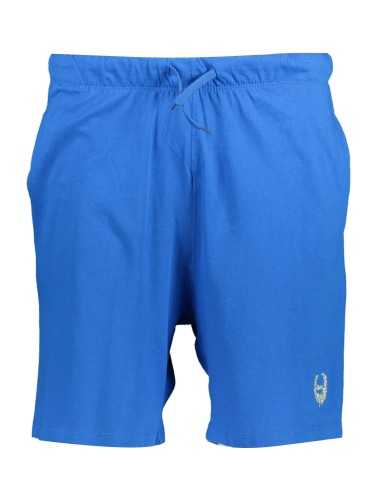 GIAN MARCO VENTURI MEN'S SHORT PANTS BLUE