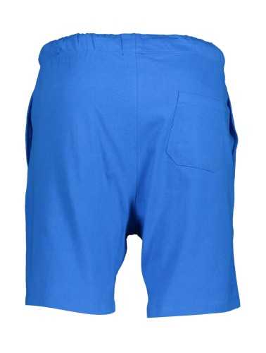 GIAN MARCO VENTURI MEN'S SHORT PANTS BLUE