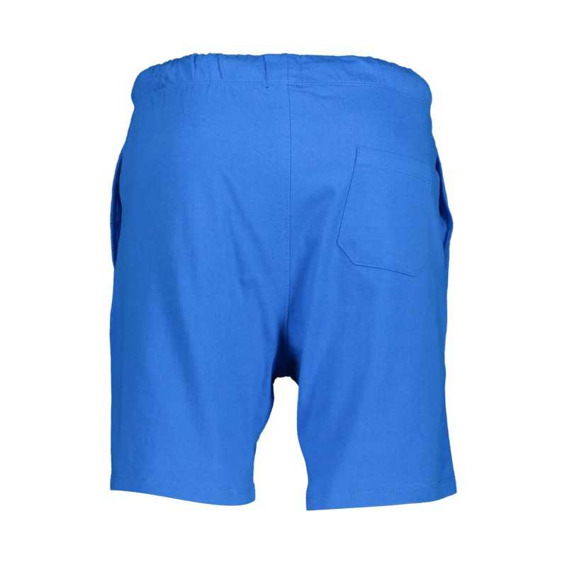 GIAN MARCO VENTURI MEN'S SHORT PANTS BLUE