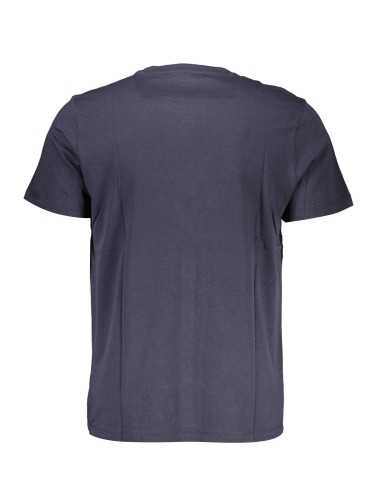 GIAN MARCO VENTURI MEN'S SHORT SLEEVED T-SHIRT BLUE