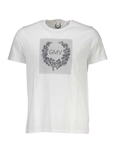 GIAN MARCO VENTURI MEN'S SHORT SLEEVE T-SHIRT WHITE