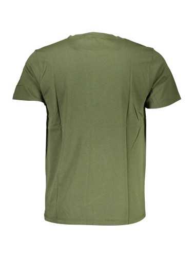 GIAN MARCO VENTURI MEN'S SHORT SLEEVED T-SHIRT GREEN