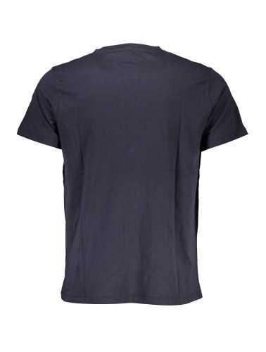 GIAN MARCO VENTURI MEN'S SHORT SLEEVED T-SHIRT BLUE