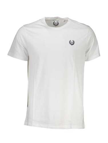 GIAN MARCO VENTURI MEN'S SHORT SLEEVE T-SHIRT WHITE