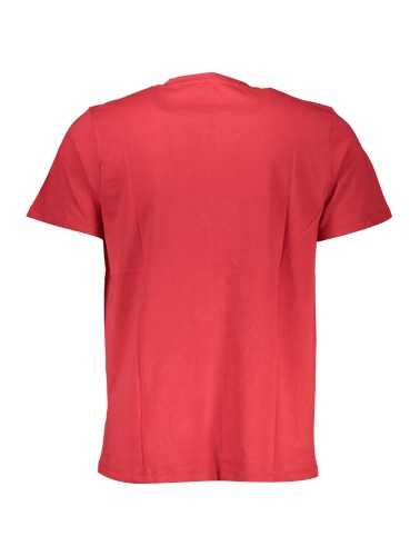 GIAN MARCO VENTURI MEN'S SHORT SLEEVE T-SHIRT RED