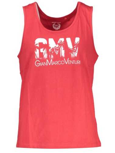 GIAN MARCO VENTURI MAN RED TANK TOP