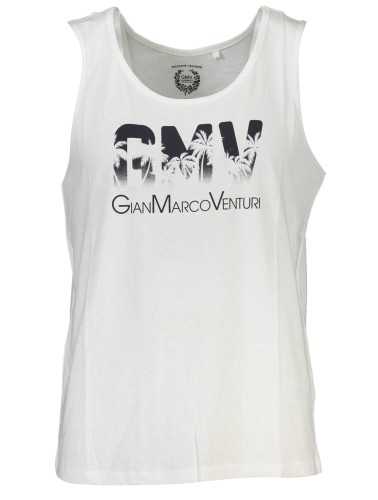 GIAN MARCO VENTURI WHITE MAN TANK TOP