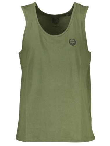 GIAN MARCO VENTURI MAN GREEN TANK TOP