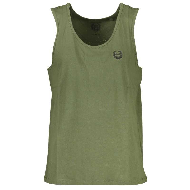 GIAN MARCO VENTURI MAN GREEN TANK TOP