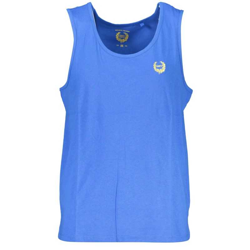 GIAN MARCO VENTURI MAN BLUE TANK TOP